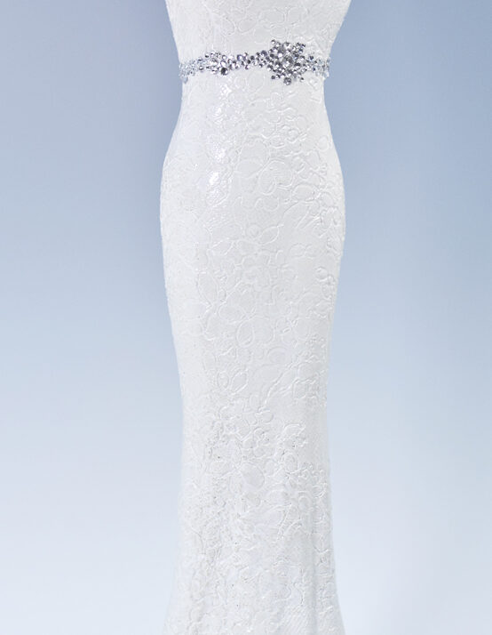 the ivory gown stonewear ceramics wedding dress
