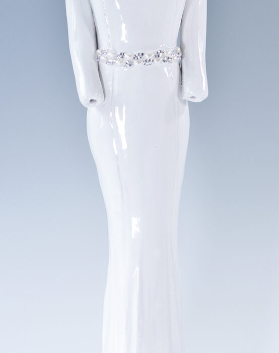 the amanda gown stonewear ceramics wedding dress