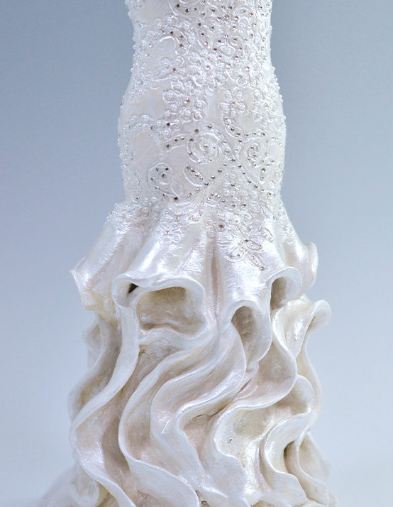 stonewear ceramics jennifer dress ceramic wedding dress