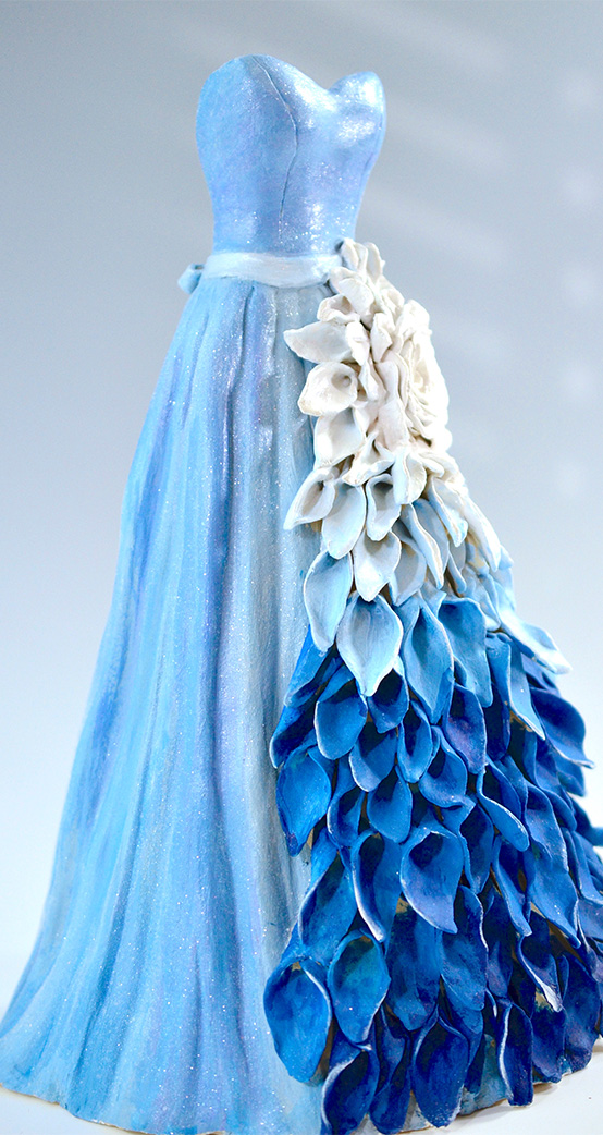 The Flower Dress - Dress Sculpture